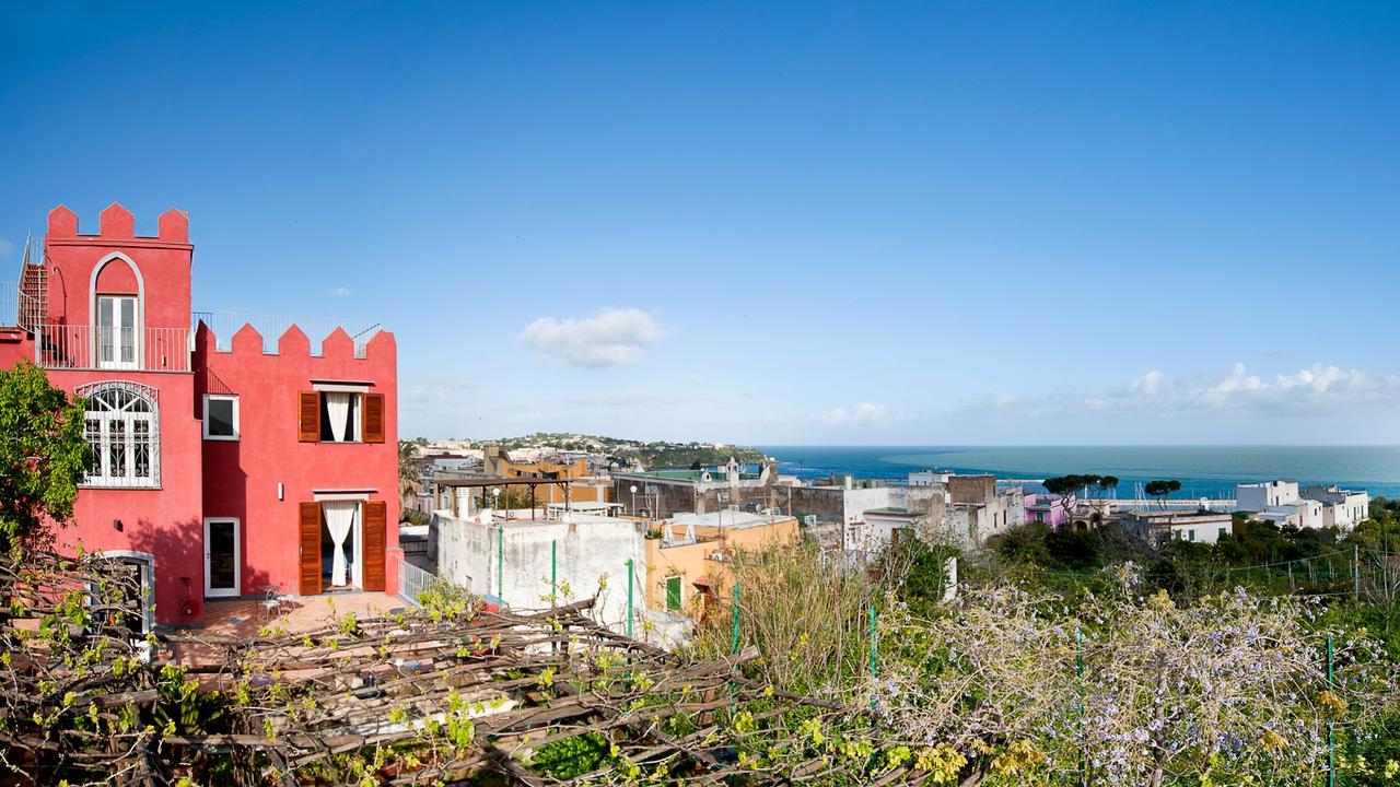 Albergo 'La Vigna' โปรชิดา ภายนอก รูปภาพ