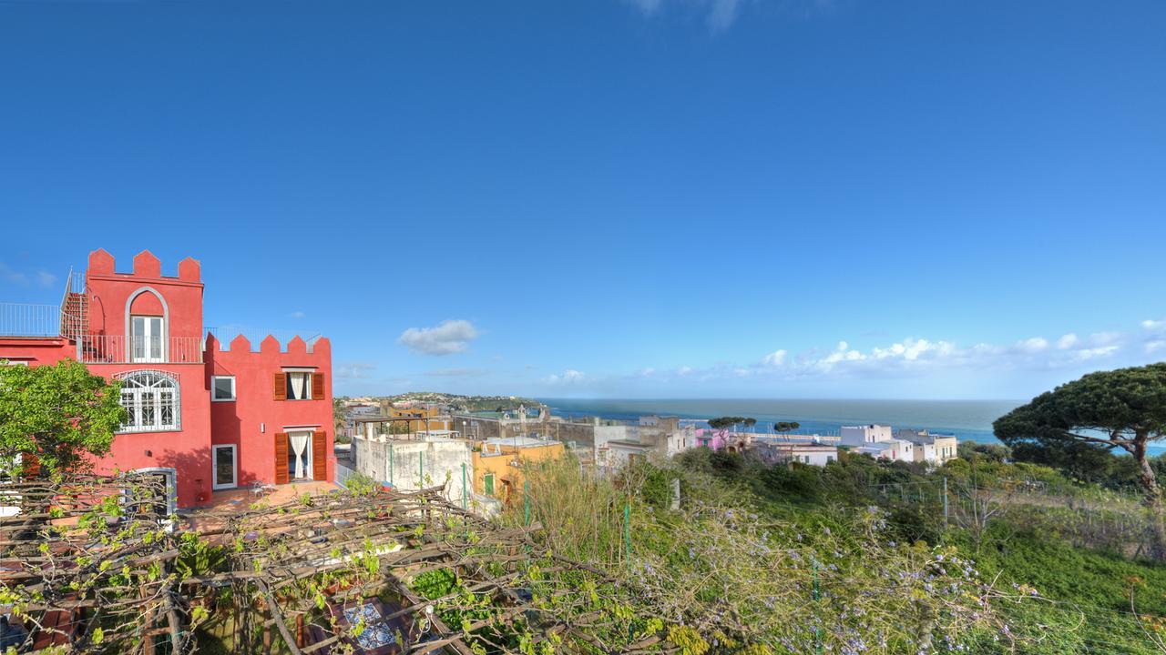 Albergo 'La Vigna' โปรชิดา ภายนอก รูปภาพ